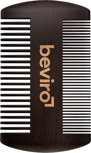 Beviro Beard Comb Pear wood